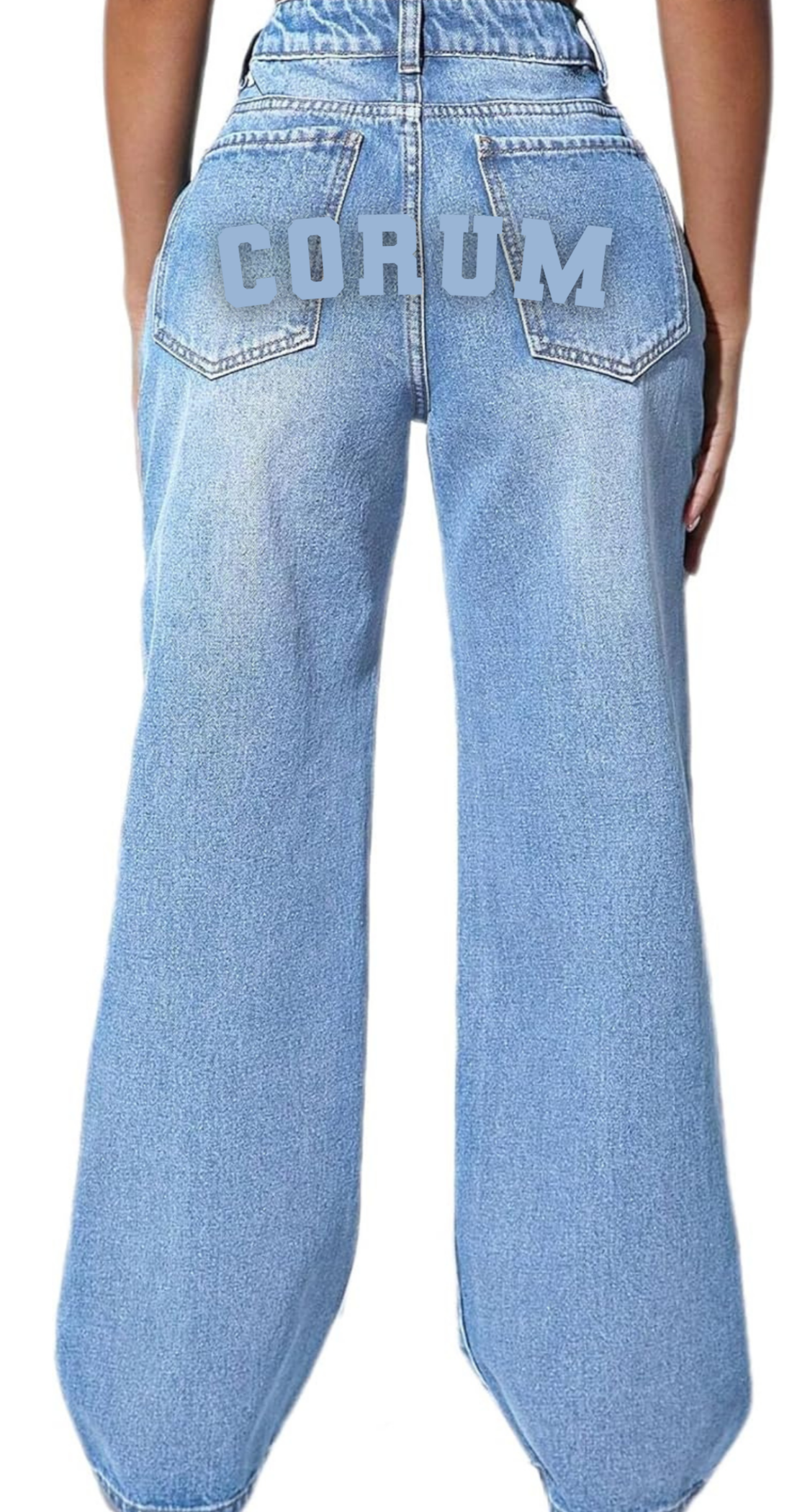 DENIM ON DENIM JEANS