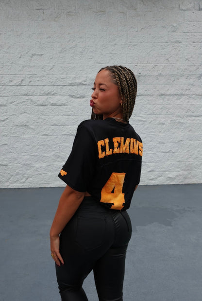 JERSEY THREADED UP TOP